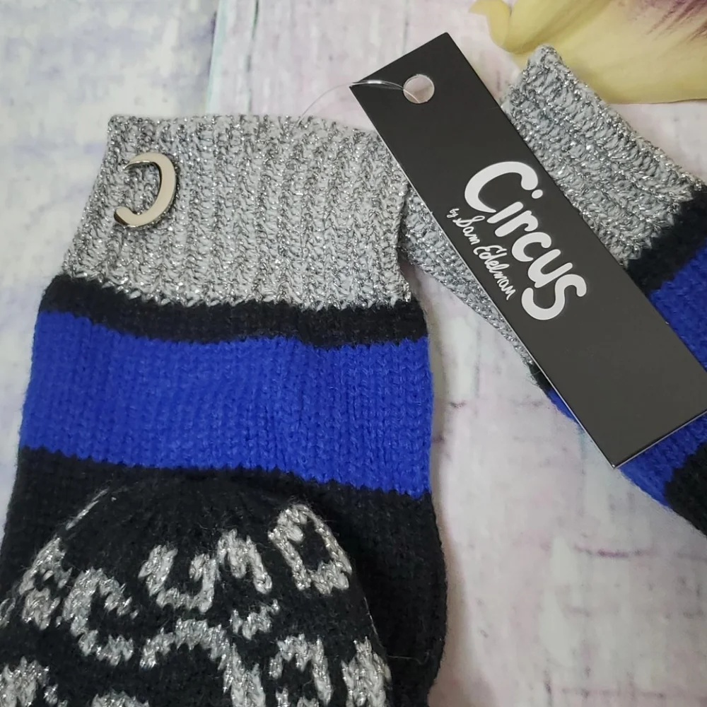 NWT Sam Edelman Circus Fingerless Flip Mittens